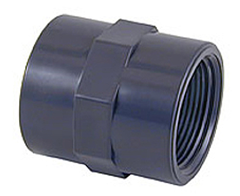 Муфта переходная под клеевое соединение (PVC-U) внутренняя резьба 63x2