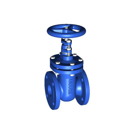 Задвижка Tecofi V4246 клиновая PN 16 50 мм короткая чугун